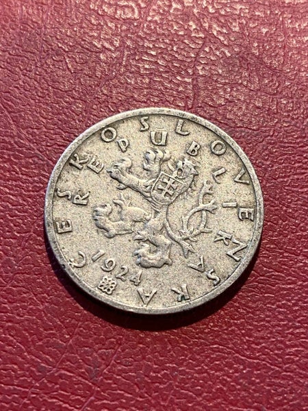 Czechoslovakia 50 Haleru 1924 Carousel 1