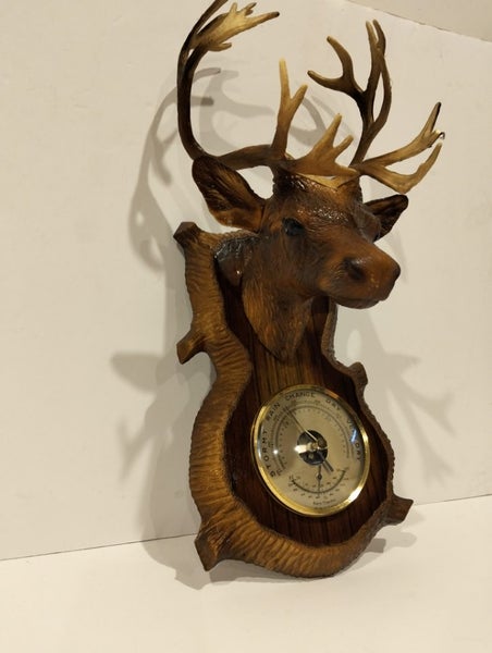 Vintage Deer Barometer Hanger ***** $1 Reserved ***** Carousel 2