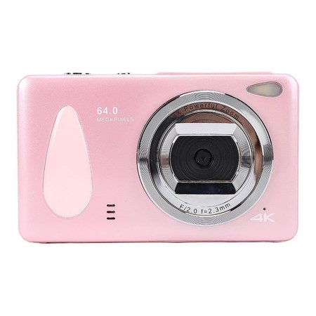 Digital Camera 4K 64MP Pink Carousel 6