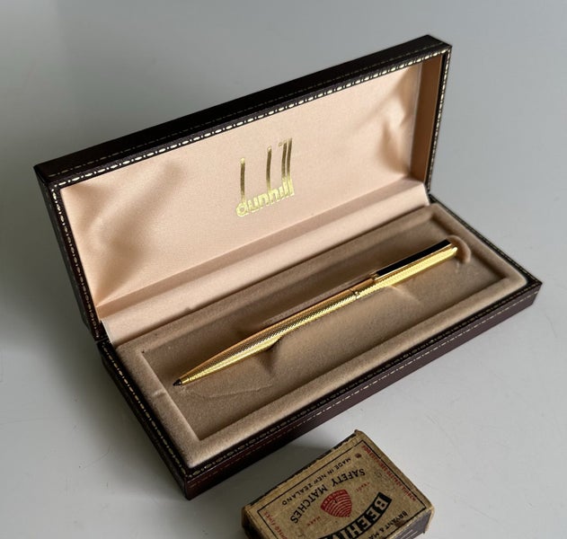 Cased Dunhill Gold Plated Pen Carousel 2