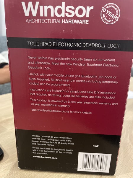 Windsor electric deadbolt lock Carousel 2