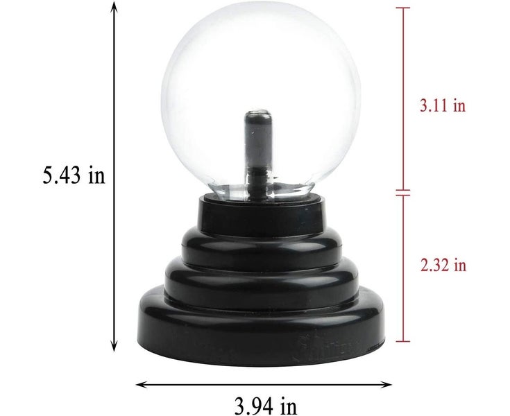 Plasma Ball Light, Thunder Lightning Touch Sensitive - USB or Battery Carousel 6