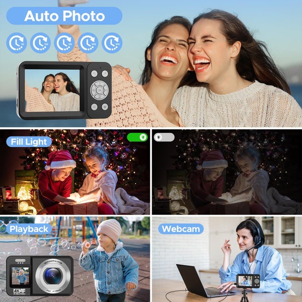 4K Digital Camera 64MP 18X Carousel 2