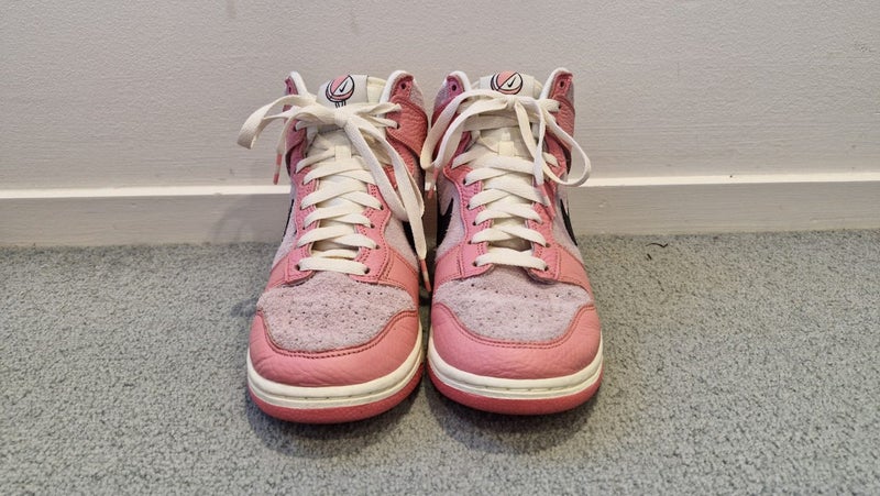 Pink Nike Dunks 'High Hoops' - Women's 8 Carousel 2