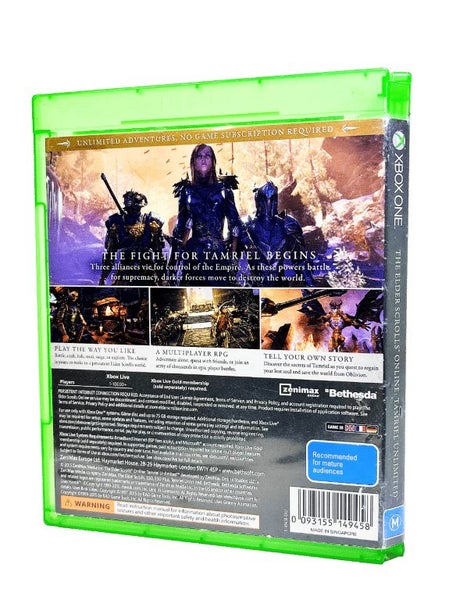 The Elder Scrolls Online: Tamriel Unlimited (XBox One) *MINT COMPLETE* Carousel 2