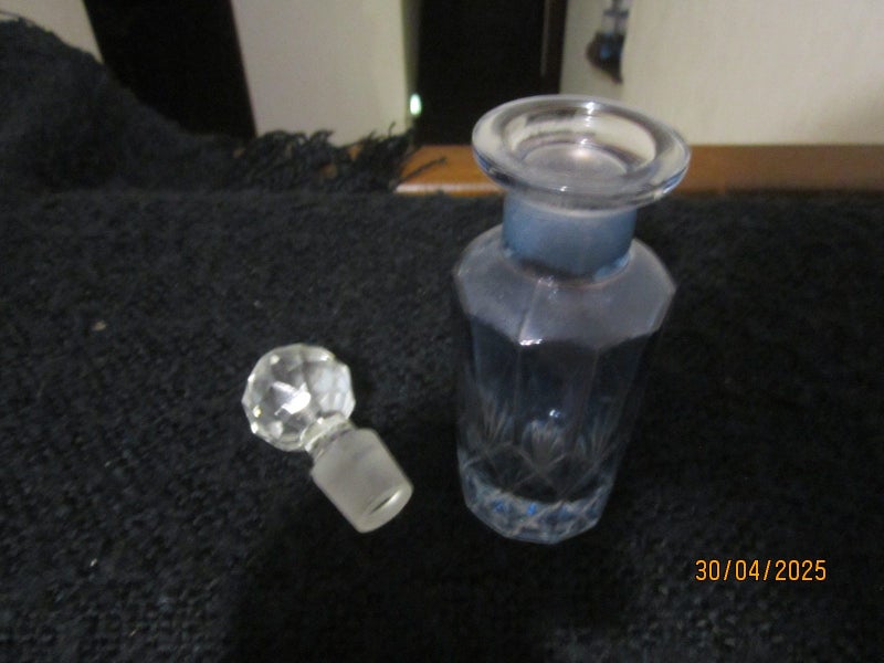 Antique Cut Glass Perfume Bottle Carousel 2