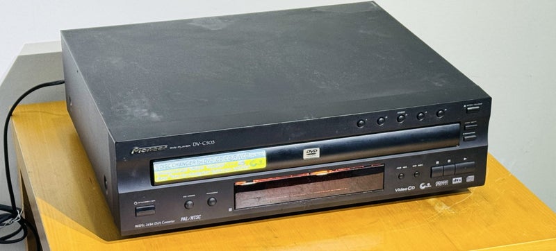Pioneer DV-C503 5-Disc DVD/CD Changer – $165 Carousel 1