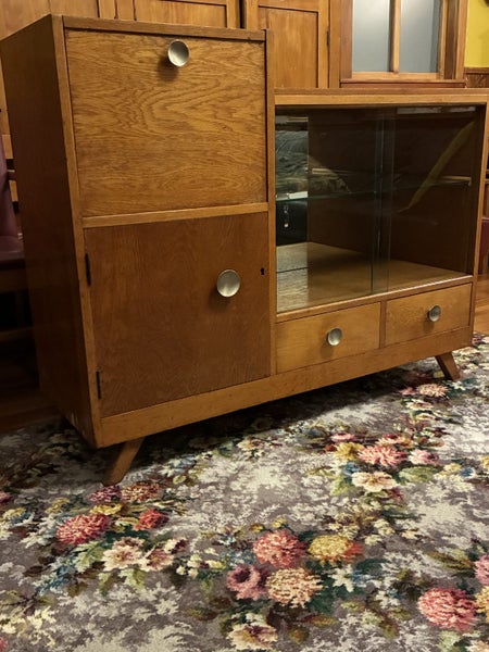 1960s retro drinks and display cabinet Carousel 1