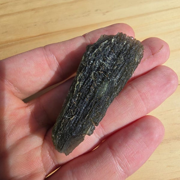 Large authentic Moldavite 20.11g Carousel 2