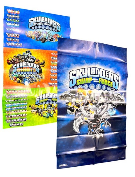 Skylanders Swap Force POSTER *ENORMOUS 130cm HIGH! Carousel 1