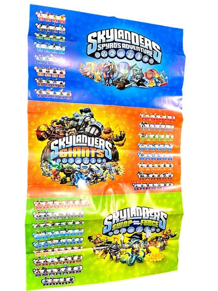 Skylanders Swap Force POSTER *ENORMOUS 130cm HIGH! Carousel 6