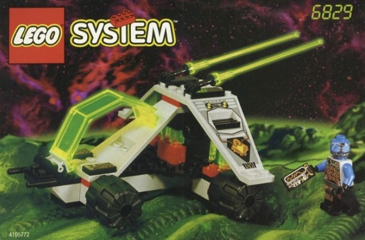Radon Rover - Lego UFO 6829 Carousel 1