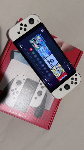 Nintendo Switch OLED Model Console (White) Carousel 1