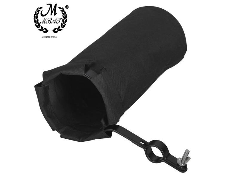 M MBAT Black Cylindrical Drumstick Bag Drum Stick Holder Adjustable 600D Oxford Carousel 1