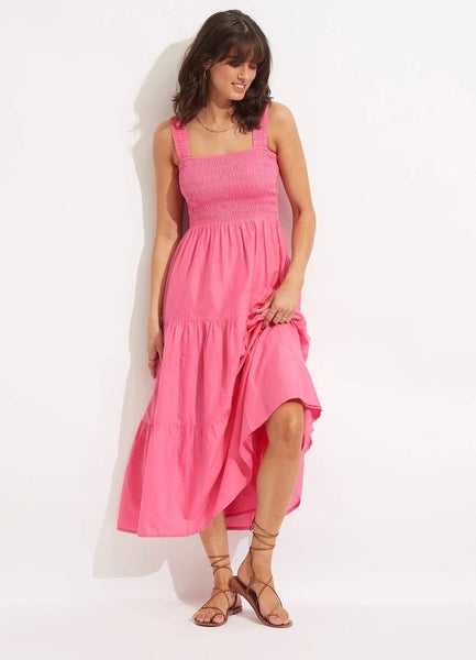 SEAFOLLY Size M Faithful Midi Pink Carousel 1