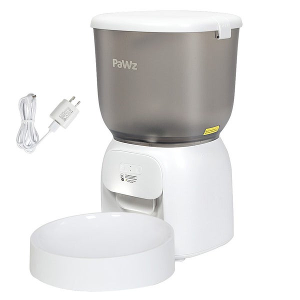 Pawz 4L Automatic Pet Feeder Dog Cat Wifi Auto Smart Food Dispenser Timer Feed Carousel 1