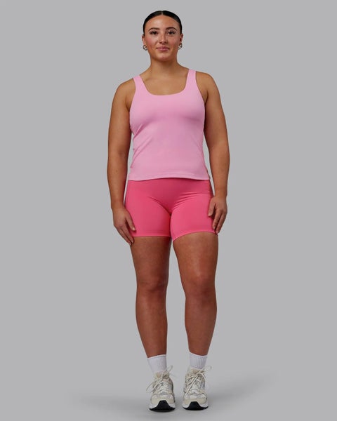 LSKD Size XL Staple Active Shelf Bra Tank Bubblegum Carousel 6