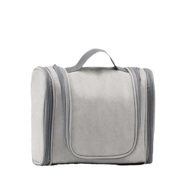 Elosung Large Capacity Travel Toiletry Bag With Dry-Wet Separation Hanging Organ Carousel 5