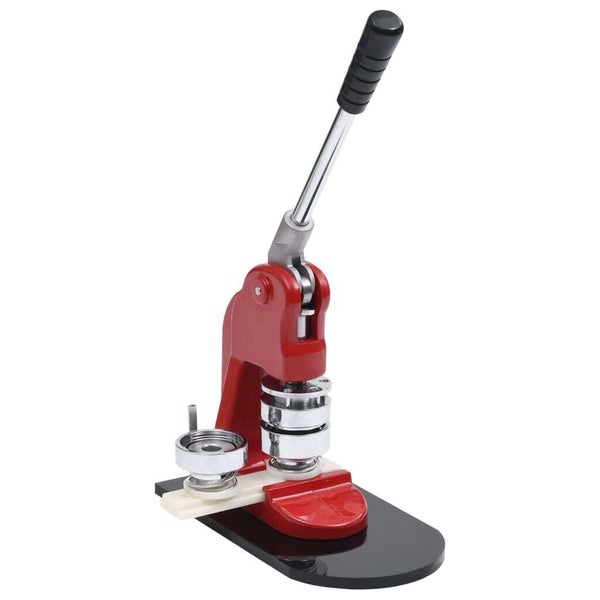 vidaXL Badge Maker Machine with Circle Cutter 37 mm Carousel 1