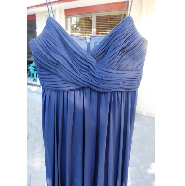 NAVY “FOREVER” EVENING / WEDDING / RACES DRESS – (BRAND NEW) Carousel 6