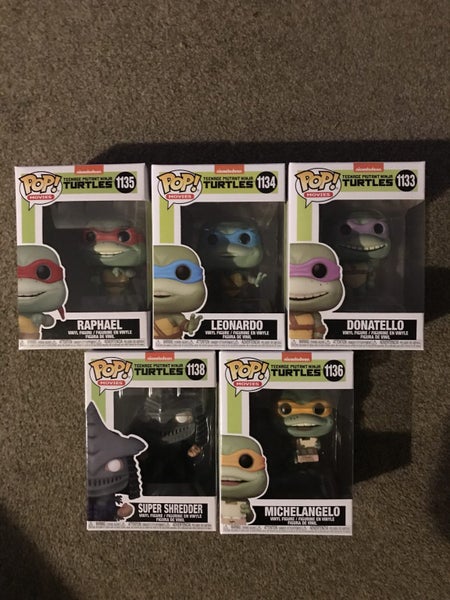 Tmnt funko pop set ($110 funko app) Carousel 1