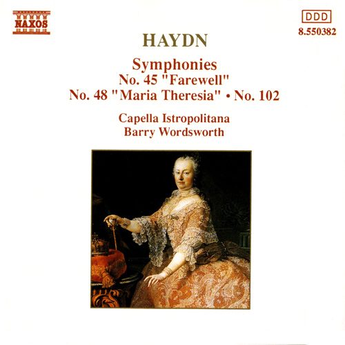HAYDN: Symphonies, Vol. 4 (Nos. 45, 48, 102)/ Wordsworth Carousel 1