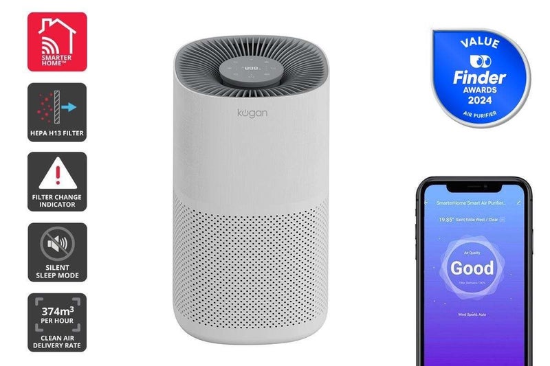 Kogan SmarterHome™ Air Purifier 3 Pro with H13 HEPA Filter Carousel 1