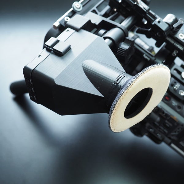 Sony FX6 evf loupe and hinge immobiliser set Carousel 1