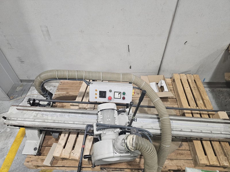 Industrial sliding saw with OAV dust collector & Air compressor Carousel 2