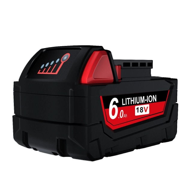 2x M18 Milwaukee Compatible 18V 6.0Ah + Milwaukee Compatible Charger Combo Carousel 2
