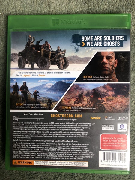 Tom Clanceys Ghost Recon - xbox one Carousel 2