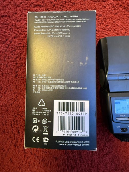 Fujifilm Shoe mount flash EF-42 Carousel 3
