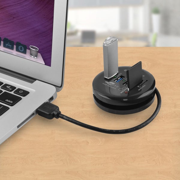 mbeat HCR518 Portable USB 3.0 Hub & Card Reader [HCR518] Carousel 3
