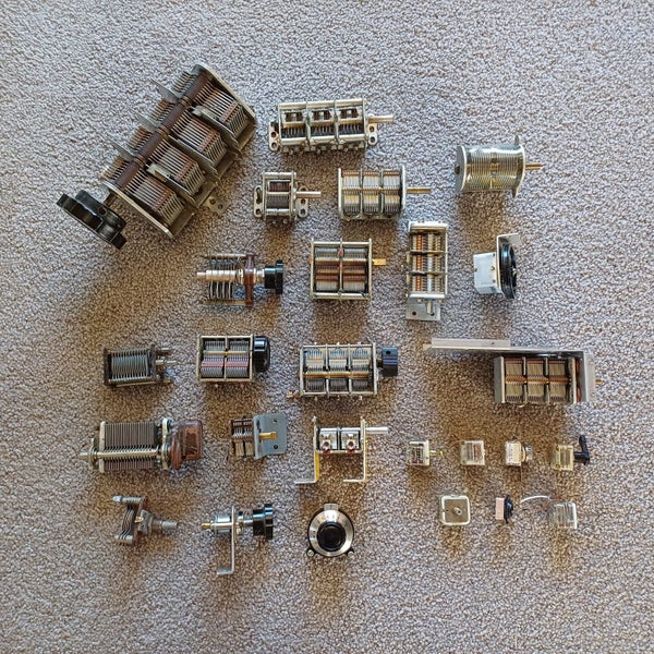 Large Air Spaced Capacitors Carousel 1