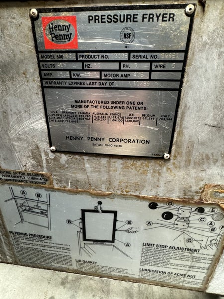 electronic pressure deep fryer63613184072963111