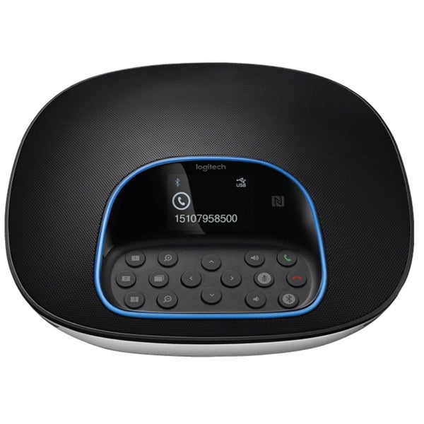 Logitech Group 1080p PTZ Video Conference Camera - FOV 90°, 10x Zoom, Microphone Carousel 2
