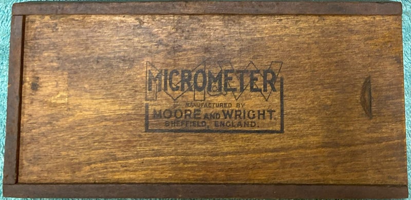 Moore & Wright micrometers Carousel 2