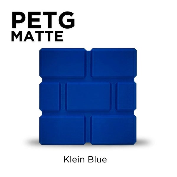 PETG Matte Klein Blue 3D Printer Filament 1.75mm 1KG Carousel 1