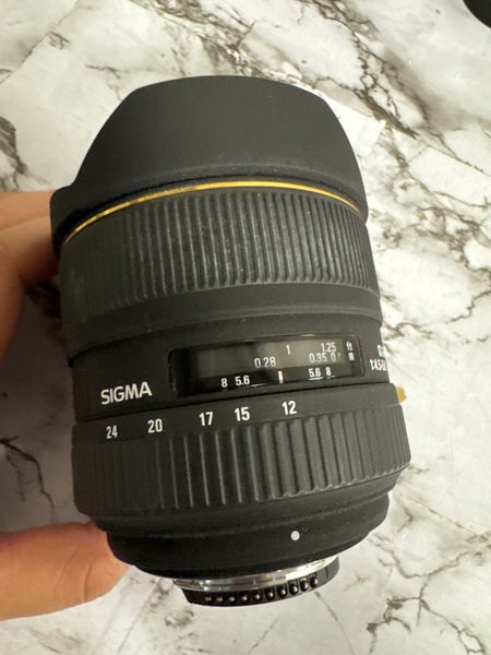 sigma camera lense SIGMA 12-24mm F4 DG Carousel 4