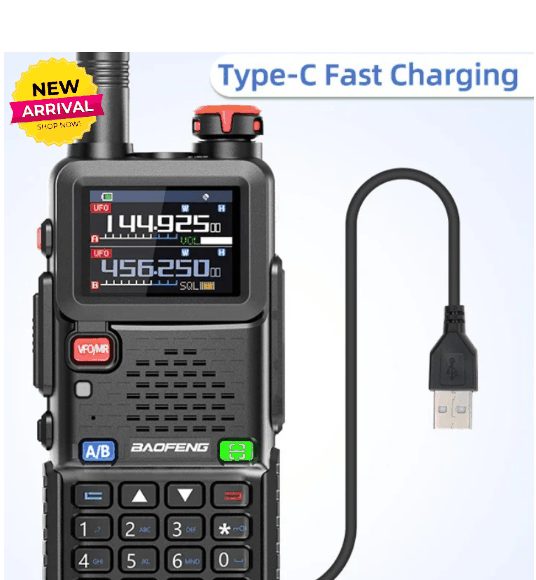 BAOFENG UV5RH VHF/UHF/Airband/GPS Radio Carousel 4