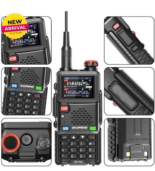 BAOFENG UV5RH VHF/UHF/Airband/GPS Radio Carousel 2