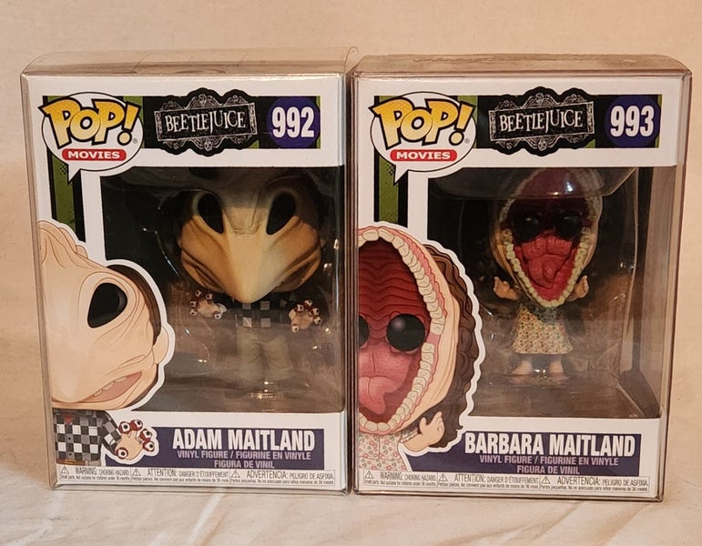 Beetlejuice (Adam & Barbara) - Funko Pop Set Carousel 1