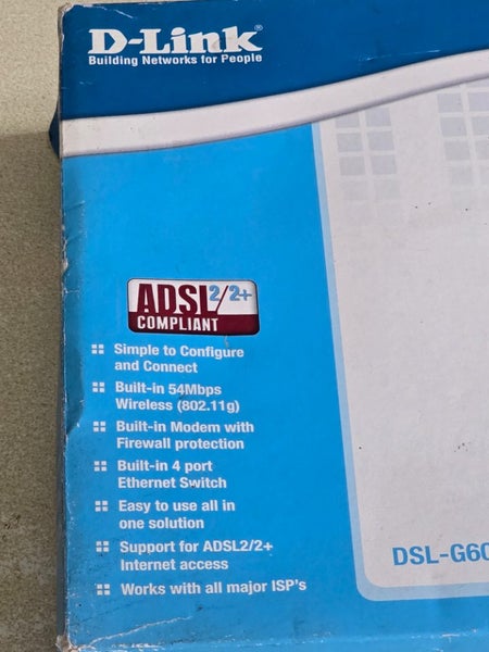 D-LINK ADSL Modem Router $1 reserve Carousel 2