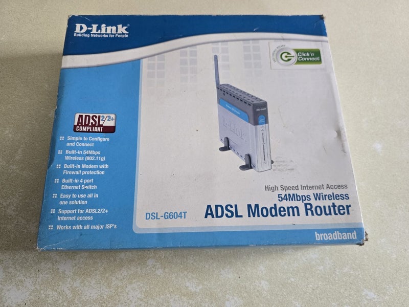 D-LINK ADSL Modem Router $1 reserve Carousel 1