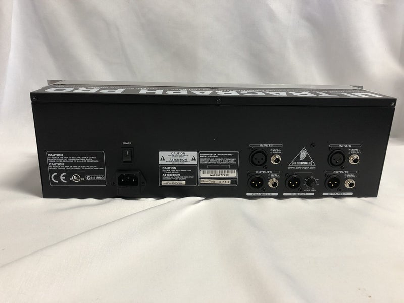 Behringer Ultragraph Pro FBQ6200 Equalizer (TAZW083) Carousel 3