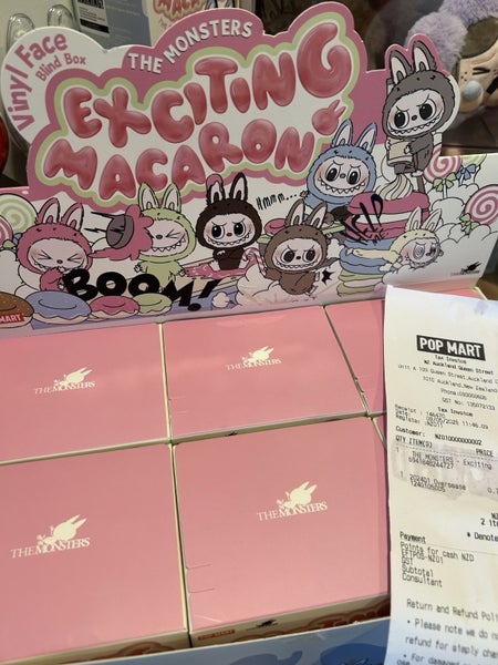 Popmart Labubu exciting macaron Carousel 3