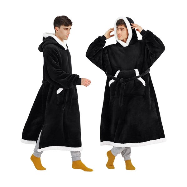 Wearable Blanket 120cm - Black Carousel 1