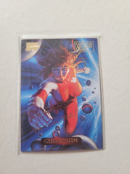 Marvel Masterpieces 1994 Signature - Guardian Carousel 1