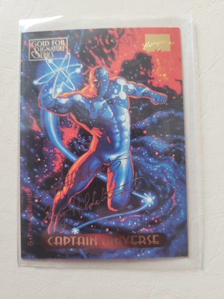 Marvel Masterpieces 1994 Signature - Captain universe Carousel 1