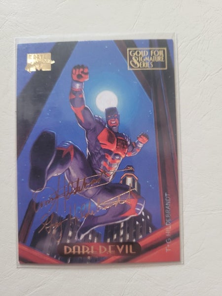 Marvel Masterpieces 1994 Signature - Daredevil Carousel 1